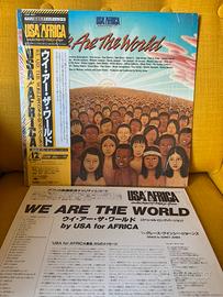 We Are The World vinile 12’ Japan