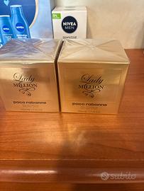 2 profumi lady million originali nuovi 50 ml