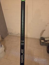 Manico guadino Sele  Zenith 4.5m + testa tuberini