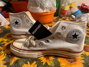 Scarpe Converse All Star alte bianche
