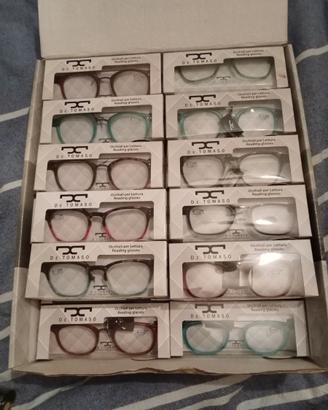 Occhiali da lettura De Tomaso lotto di 22