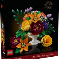 lego 10345 composizione floreale