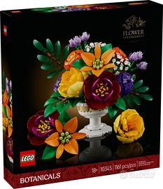 lego 10345 composizione floreale