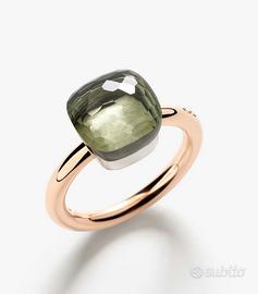 pomellato anello nudo ring prasiolite classic