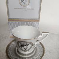 tazza+ piattino  pozzi 350 ml  nuova