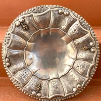 Centrotavola Metallo Argentato Vintage