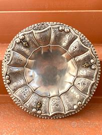 Centrotavola Metallo Argentato Vintage