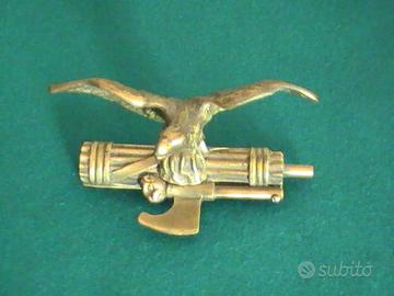 Bronzetto Aquila su fascio littorio