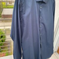 CAMICIA NERA BAGUTTA STRETCH TAGLIA  42