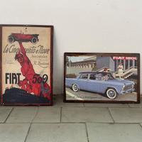 Targhe latta pubblicità d’epoca