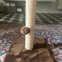 Tiragraffi gatto in corda