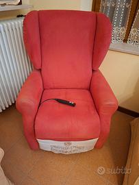 poltrona relax elettrica alzapersona