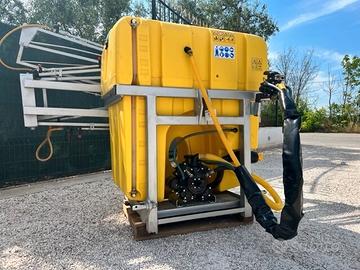 BOTTE USATA CAFFINI 600 LT CON BARRA MANUALE 12 MT