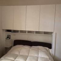 Armadio a ponteggio bianco