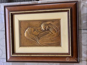 Quadro natività autore Bertagna Aldo