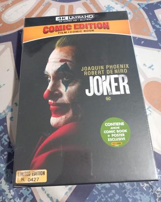The Joker 4k Blu Ray Comic Edition 