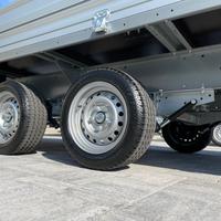 Carrello Rimorchio 300x183 cm vers. 3500 kg Declas