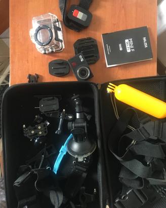 Nilox mini f  action cam con accessori