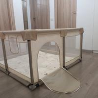 Box bambini 120x120cm con tappeto