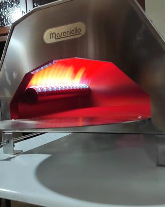 Forno Masaniello  con mezzaluna e coperchio