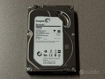HDD Seagate Barracuda 2TB - 7200 RPM - SATA - 3,5"