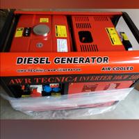 Generatore diesel 10 kilovatt nuovo carellato