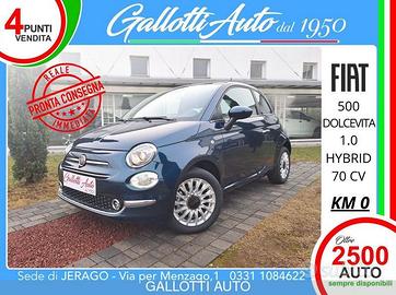 FIAT 500 1.0 Hybrid Dolcevita-NO OBBLIGO FIN.