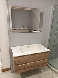 Mobile bagno completo 90x45 nuovo 