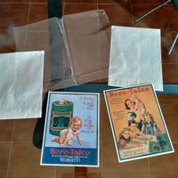 2 STAMPE BOROTALCO ROBERTS SU CARTA VINTAGE NUOVE