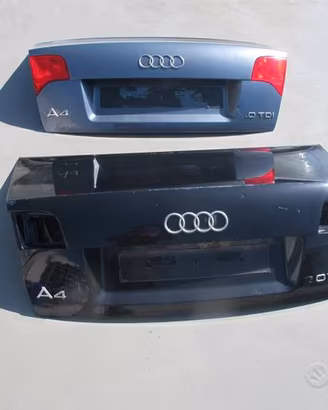 Cofano posteriore audi a4 b7 anno 2006