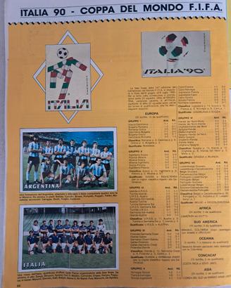 album figurine panini 1989-90