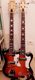 chitarra Eastwood doubleneck 4/6