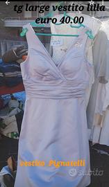 vestito PIGNATELLI color ciclamino 