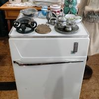 Frigo Frigorifero Vintage Fiat + 2 Antiche Seghe