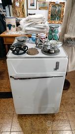 Frigo Frigorifero Vintage Fiat + 2 Antiche Seghe