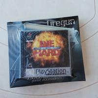 PlayStation 1 DIE HARD TRILOGY + Firegun NUOVO
