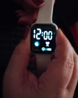 ledwatch orologio a led contapassi