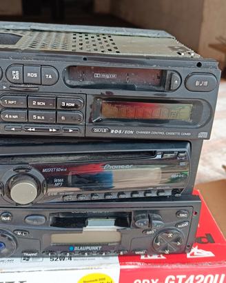 3 autoradio  in blocco  