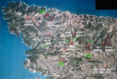 Terreno Sutivan Isola di Brac 20 ettari