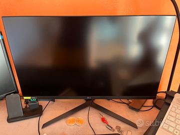 Monitor 2k gaming Lg ultragear 27” 1 ms 144 hz