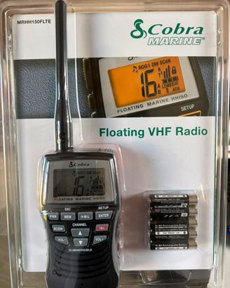 VHF nautico Cobra Marine MR HH150 FLTE nuovo