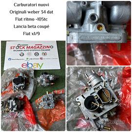 Carburatore weber dat 34 lancia beta x1/9 ritmo