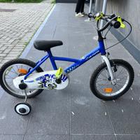 Bici bimbo con ruotine