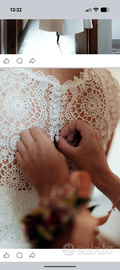 abito da sposa (3 pezzi)