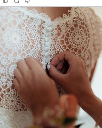 abito da sposa (3 pezzi)