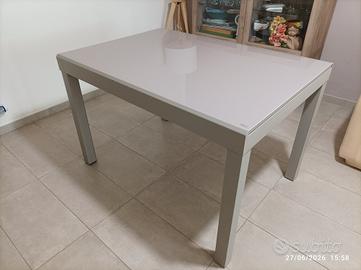 Tavolo Allungabile in vetro temprato 120cm-350cm