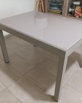 Tavolo Allungabile in vetro temprato 120cm-350cm