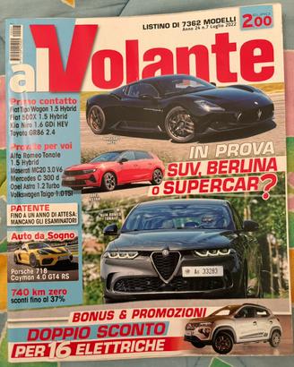 Riviste Al Volante - Aprile Luglio Settembre 2022
