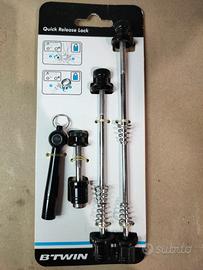 Serraggio reggisella e ruote antifurto