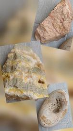 Lotto minerali/pietre da collezione 400g-900 g